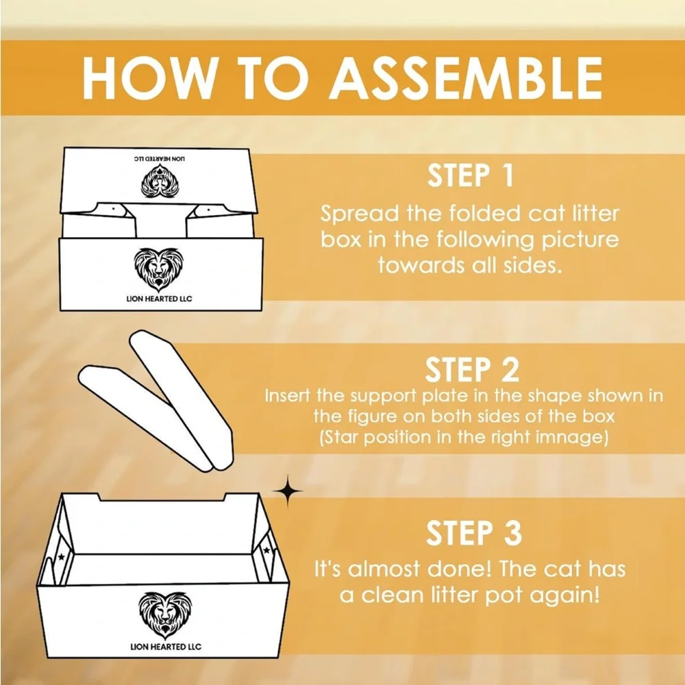Disposable litter box